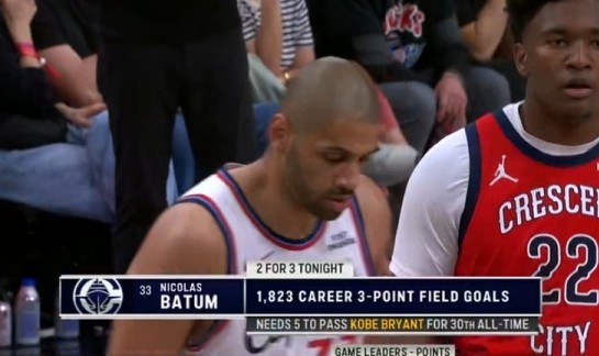 半岛体育下载-本场三分已3中2！巴图姆生涯命中1823记三分 差5记就超越科比